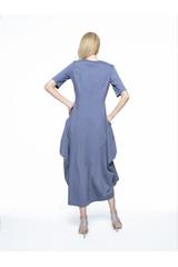 Original underlined dress with large pockets