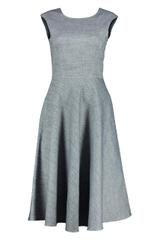 Rozkloszowana sukienka bez rękawów