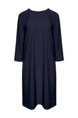 Minimalistyczna granatowa sukienka