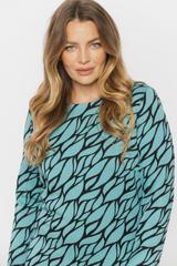 Sukienka tubowa z grubej sweterkowej dzianiny