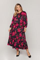 Kwiecista sukienka w stylu boho