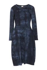 Sukienka z dzianiny bawełnianej z efektem cieniowania