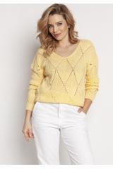 Loose ribbed sweater
