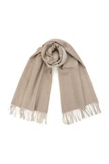 Dwustronny uniwersalny szal z naturalnych materiałów