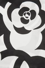 Lekka jedwabna apaszka w kontrastowych kolorach