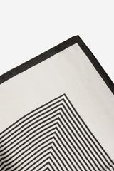 Dwukolorowa apaszka z jedwabiu