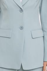 Taliowana pastelowa marynarka z delikatnymi poduszkami