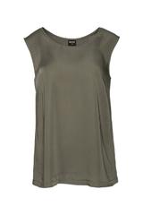 Top w kolorze khaki