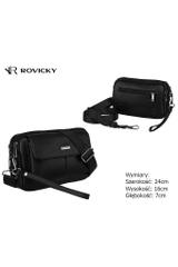 Czarna nieduża torebka crossbody