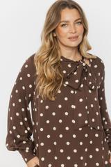 Trapezowa wizytowa sukienka z satynowej wiskozy