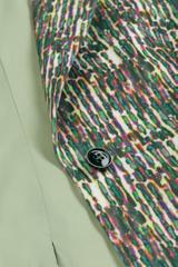 Wzorzysty żakiet z podszewką