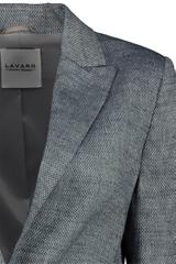 Szary żakiet w delikatny wzór