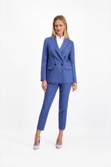 Niebieska elegancka marynarka