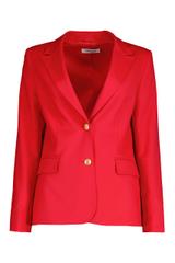 Czerwona elegancka marynarka