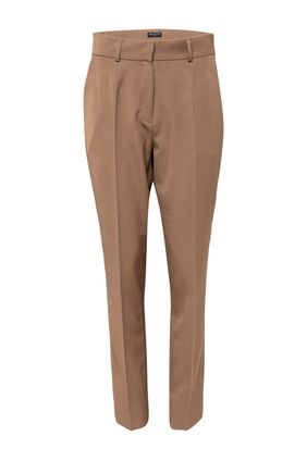 Caren Pfleger Spodnie z zak\u0142adkami kremowy W stylu biznesowym Moda Spodnie Spodnie z zakładkami 