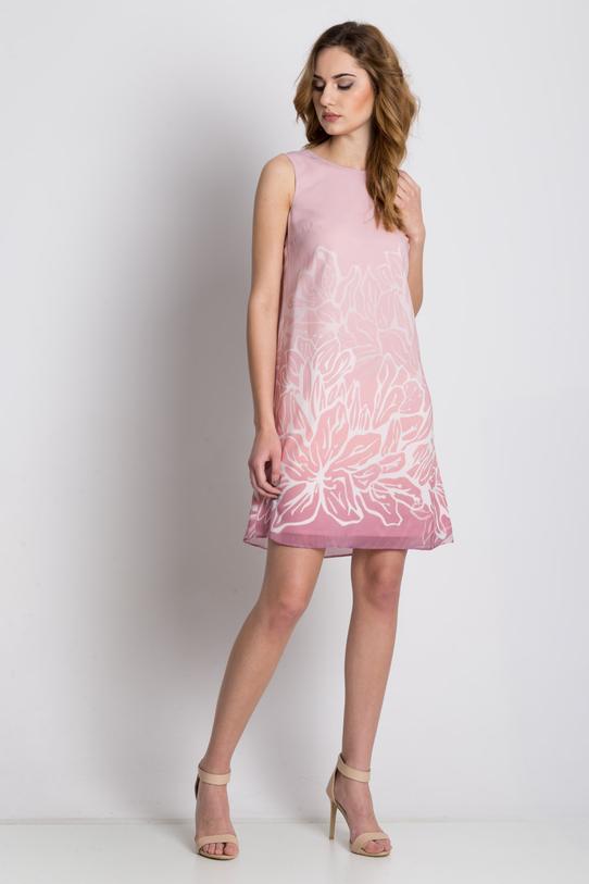 Sukienka typu parasolka z podszewką - 1