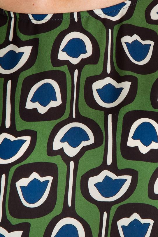 Oryginalna bluzka we wzory z łezką na plecach - 4