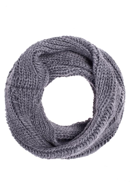 Szary ciepły komin - 1