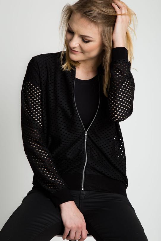 Bluza ze ściągaczami zapinana na zamek