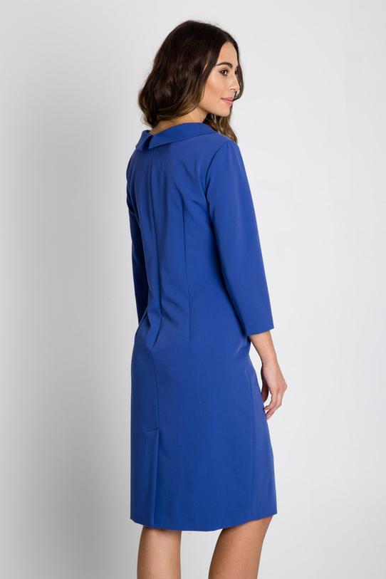 Niebieska elegancka sukienka