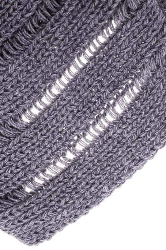 Wizualizacja Szary ciepły komin