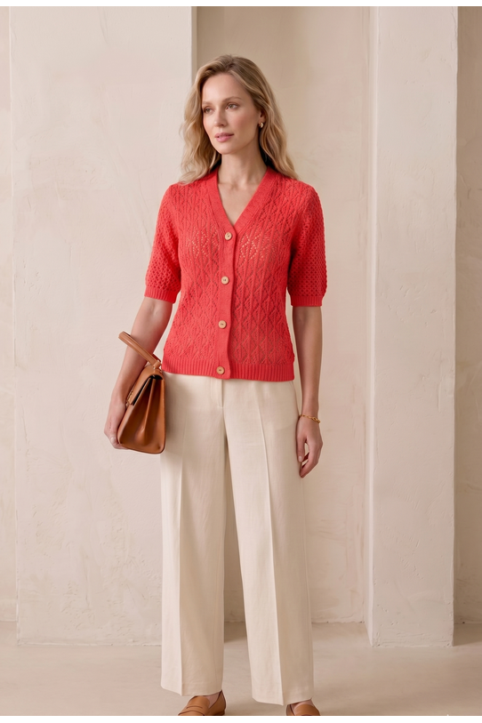 common:product-alt-prefix Sweter swe389 koralowy mkm