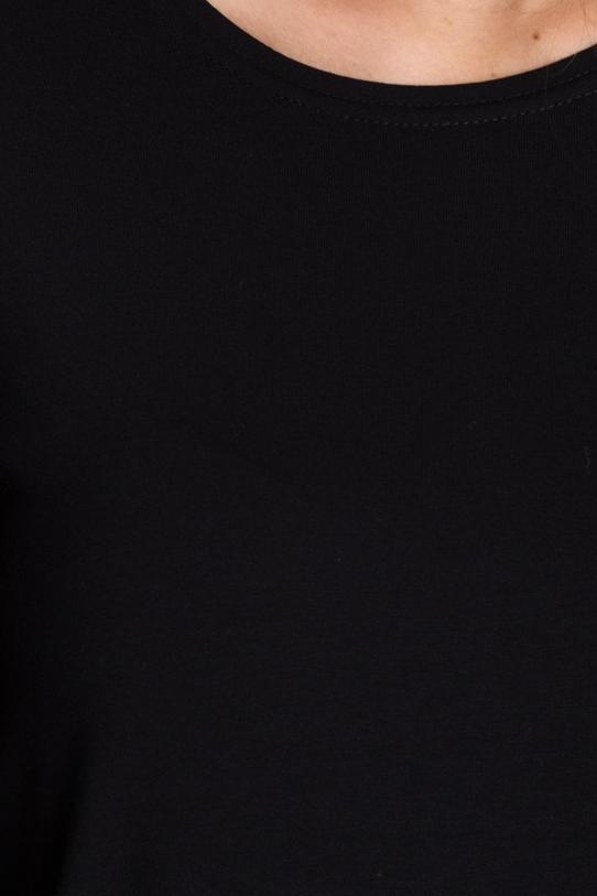 Czarna bluzka z długim rękawem