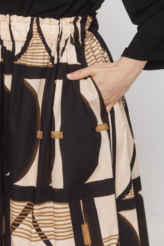 Bawełniana długa spódnica w etniczny wzór - 4