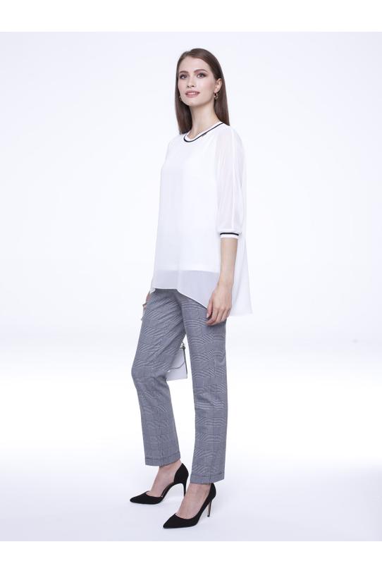 Wizualizacja Efektowna bluzka z przeźroczystościami