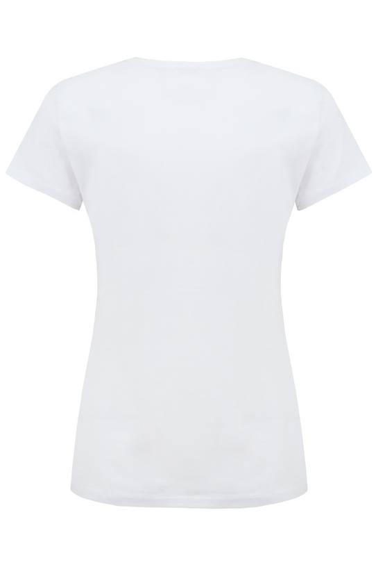 Bluzka w paski z kieszonką - 2