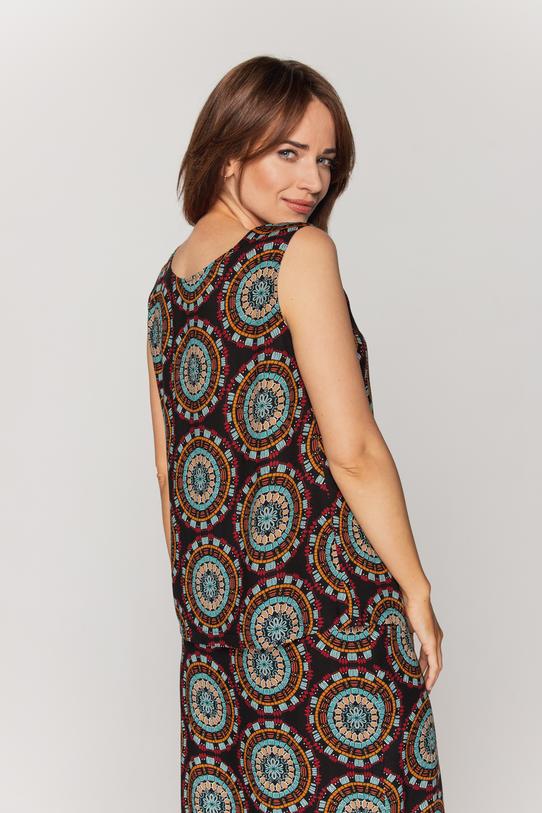 Luźny top z wiskozy - 3