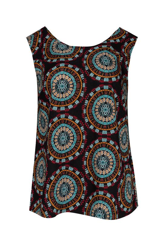 Luźny top z wiskozy - 1