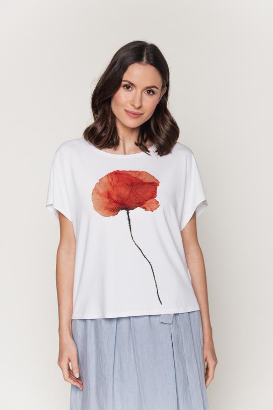 Bluzka z miękkiej przyjemnej wiskozy - 3