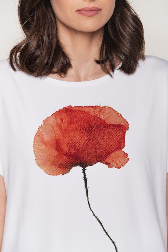 Bluzka z miękkiej przyjemnej wiskozy - 7