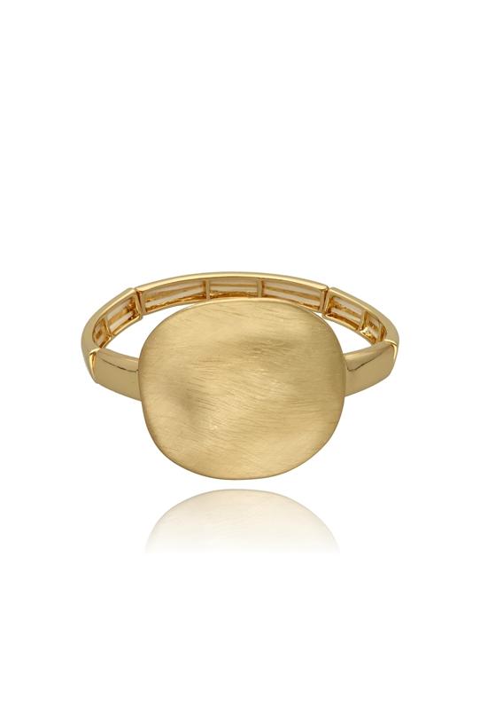 Wizualizacja Złota bransoletka z metalu szczotkowanego