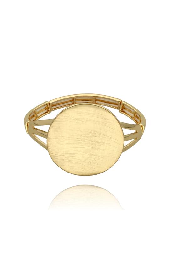 Wizualizacja Modna bransoletka z metalu szczotkowanego