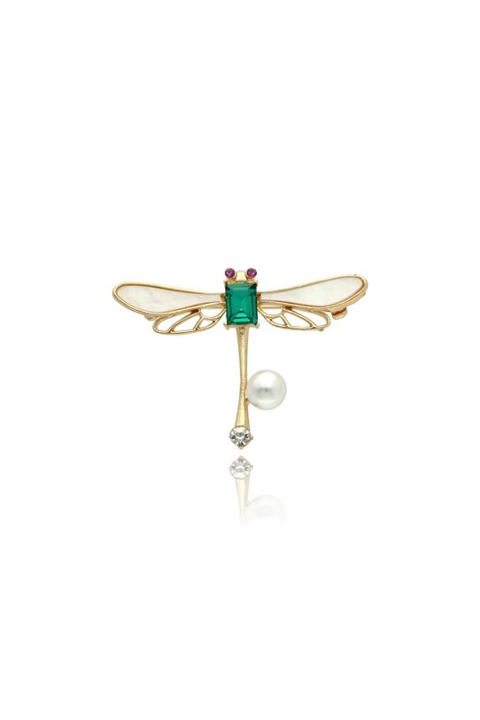 common:product-alt-prefix A unique brooch made from fine mother-of-pearl