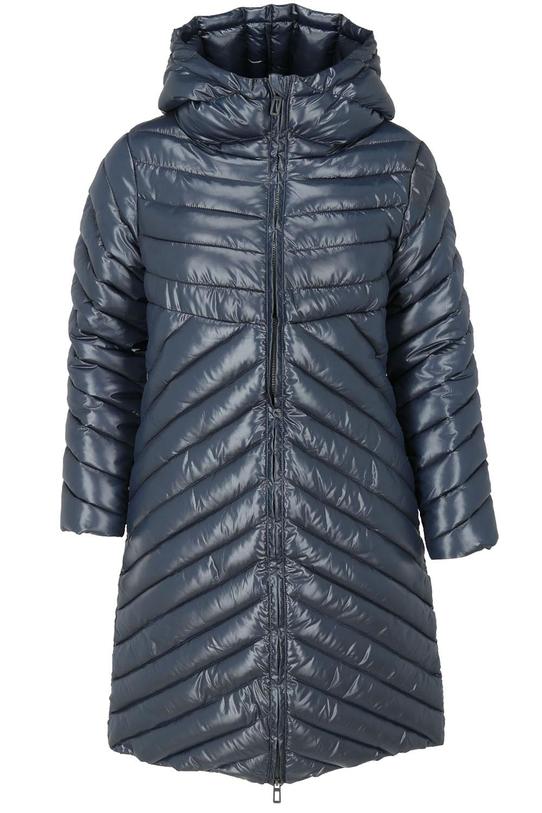 Wizualizacja Ciepły pikowany płaszcz