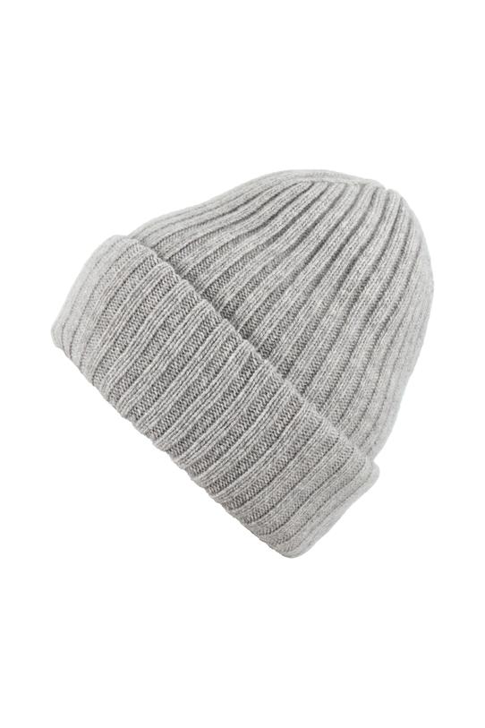 common:product-alt-prefix Gray double-knit merino wool and cashmere hat