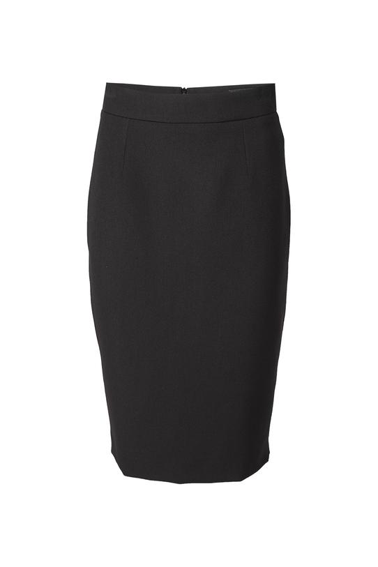 Czarna spódnica w stylu minimalistycznej klasyki - 1