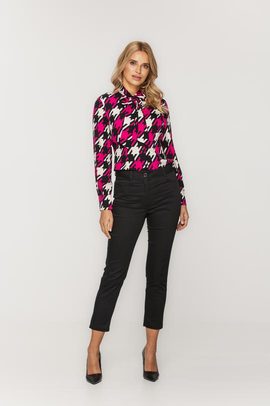 Wizualizacja Czarne damskie spodnie