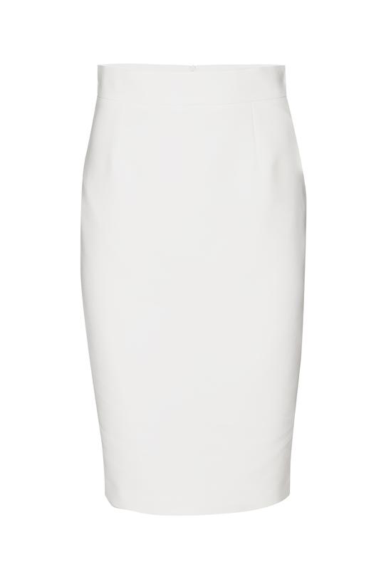 Dopasowana spódnica ecru