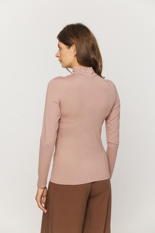 Dzianinowy półgolf z długim rękawem - 6