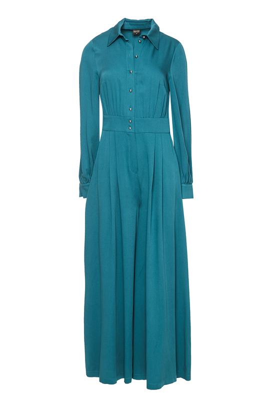 Elegancki kombinezon z długim rękawem i kołnierzykiem - 1