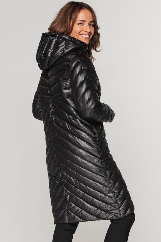 Jesienno-zimowy pikowany płaszcz - 3