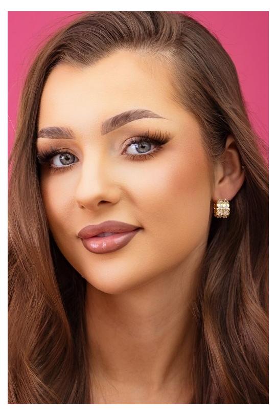 Elegant gold semi-circular earrings with clear cubic zirconia stones - 2