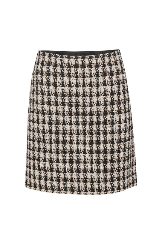 Short skirt made of thick fabric in the Chanel style - 1