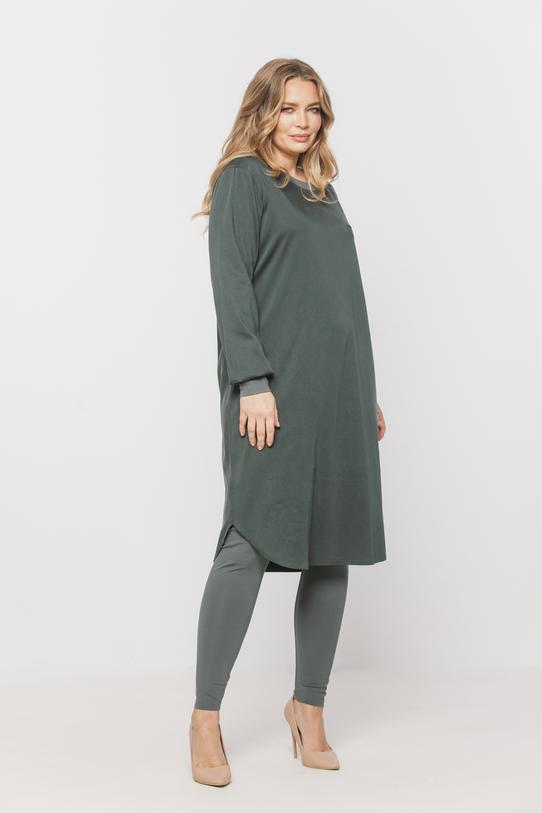 Wizualizacja Leginsy z miękkiej szałwiowej dzianiny