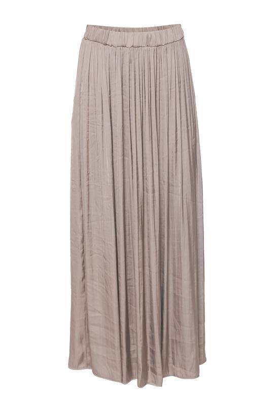 Letnia spódnica maxi w kolorze kremowego brązu - 1