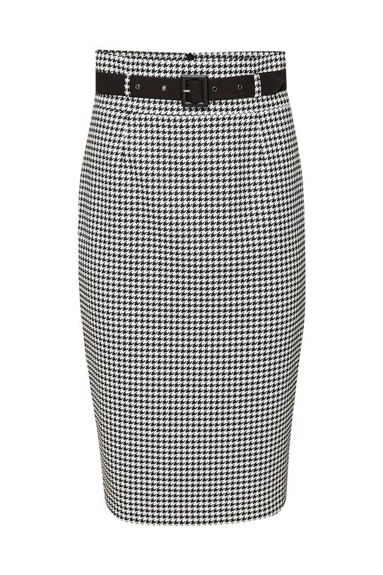 Ołówkowa elegancka spódnica w pepitkę